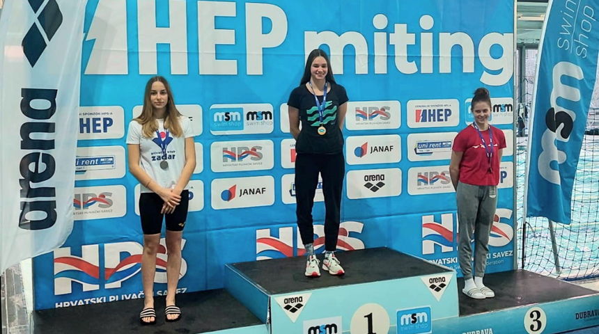 Rita Herceg osvojila srebro i broncu na HEP mitingu u Zagrebu Rita Herceg osvojila srebro i broncu na HEP mitingu u Zagrebu