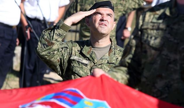 Uoci proslave 21. obljetnice vojno-redarstvene akcije Oluja odrzana generalna proba svecane proslave. Photo: Dusko Jaramaz/PIXSELL