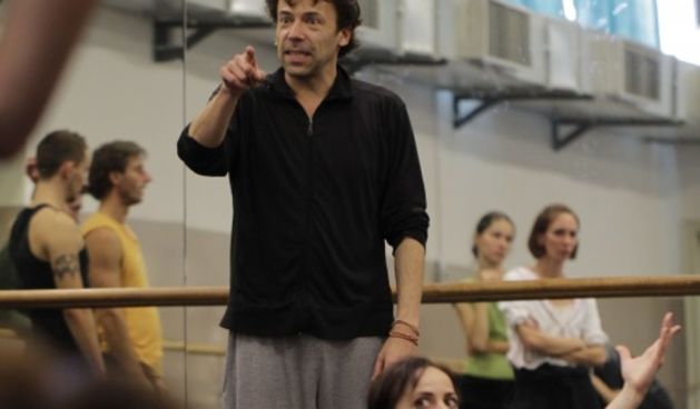 Koreograf Etienne Frey na probi, foto: novilist
