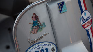 Vespa World Days 2015: Prve vespe stigle u Biograd, foto: Vinko Pešić