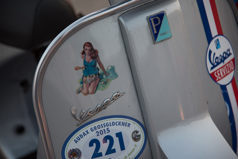 Vespa World Days 2015: Prve vespe stigle u Biograd, foto: Vinko Pešić