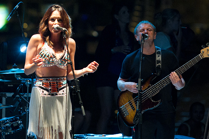 Severina @Ponton festival u uvali Jazine, Foto: Leo Banić Severina @Ponton festival u uvali Jazine, Foto: Leo Banić