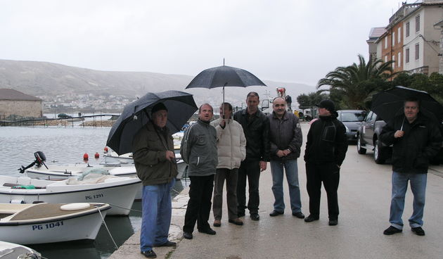 Paški ribari prosvjeduju (Foto: J. Portada)