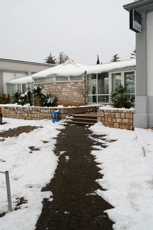 Snježni đir oko Gradske knjižnice Zadar, Foto: Lucija Juravić Snježni đir oko Gradske knjižnice Zadar, Foto: Lucija Juravić