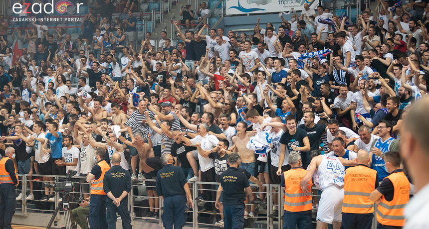 Zadar je prvak – velika fešta u Krešinom domu i u gradu