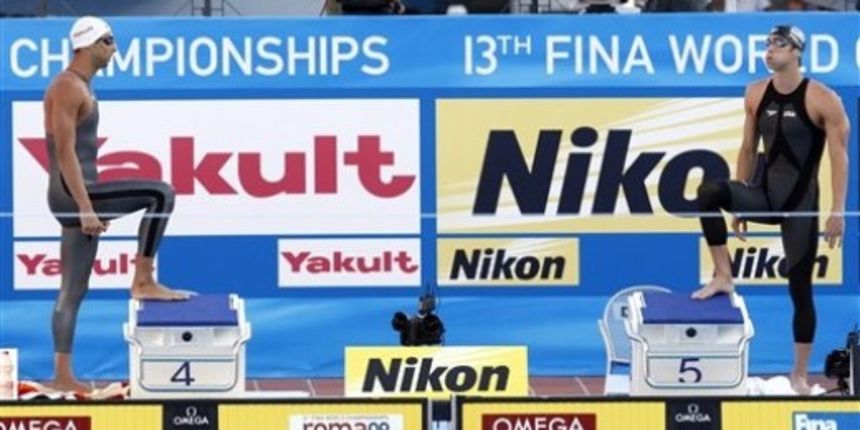 Čavić i Phelps, Foto: AP Photo Čavić i Phelps, Foto: AP Photo