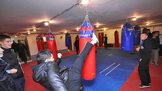 Javni sparing u boksačkom klubu Zlatna rukavica (foto:Saša Čuka)