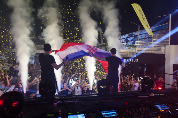 Drugog dana Blacksheep Festivala u Aquarius klubu na Zrću nastupili su Lucas&Steve. Foto: Goran Telak