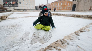 Snježni đir po gradu, četvrtak 1. ožujka 2018.