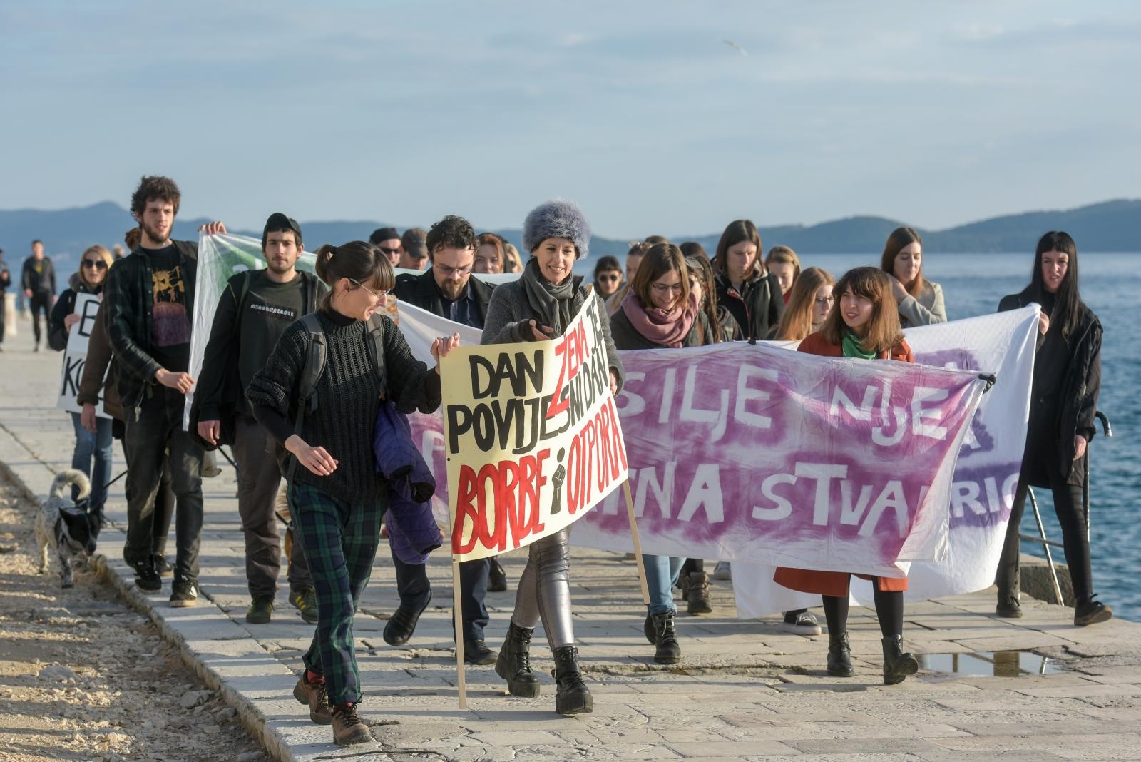Dan žena: Marš u organizaciji udruge Antifijaka