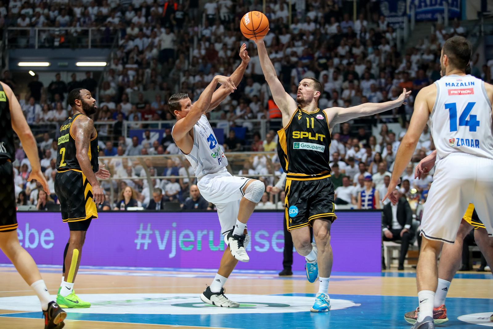 Favbet Premijer liga, finale doigravanja, 5. utakmica: KK Zadar – KK Split 93-66 Favbet Premijer liga, finale doigravanja, 5. utakmica: KK Zadar – KK Split 93-66