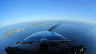 01.08.2013., Zadar – Fotografije panoramskog leta od Zadra do Medulina. Photo: Filip Brala/PIXSELL Autor  Filip Brala/PIXSELL KLJUČNE RIJEČI  let, panorama, grad Zadar, zracni snimak, Jadran, arhipelag, more, avion