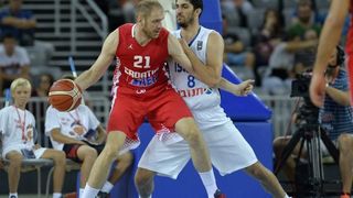 Arena Zagreb, Zagreb – Pripremni turnir za EuroBasket 2015., Hrvatska – Izrael. Photo: Igor Kralj i Marko Lukunic/PIXSELL Arena Zagreb, Zagreb – Pripremni turnir za EuroBasket 2015., Hrvatska – Izrael. Photo: Igor Kralj i Marko Lukunic/PIXSELL