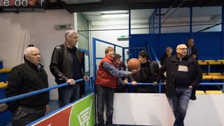 Fešta u povodu 80. rođendana Pina Giergie: Vetarani KK Zadar – Veterani KK Olimpija Fešta u povodu 80. rođendana Pina Giergie: Vetarani KK Zadar – Veterani KK Olimpija