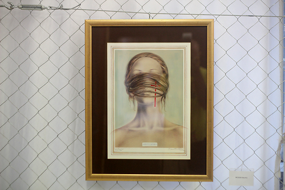 Otvorenje humanitarne izložbe Dimitrija Popovića (foto:Saša Čuka)