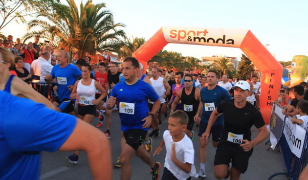 1. Bibinje Summer Run – ulična utrka ulicama Bibinja. Foto. Leo Banić