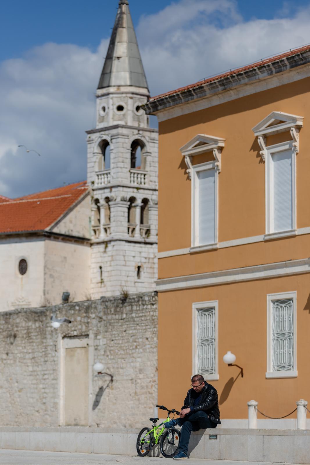 Sunčana nedjelja na zadarskim ulicama