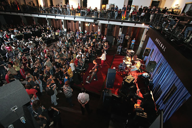 Pozdrav Azri u Arsenalu (foto: Marin Gospić)