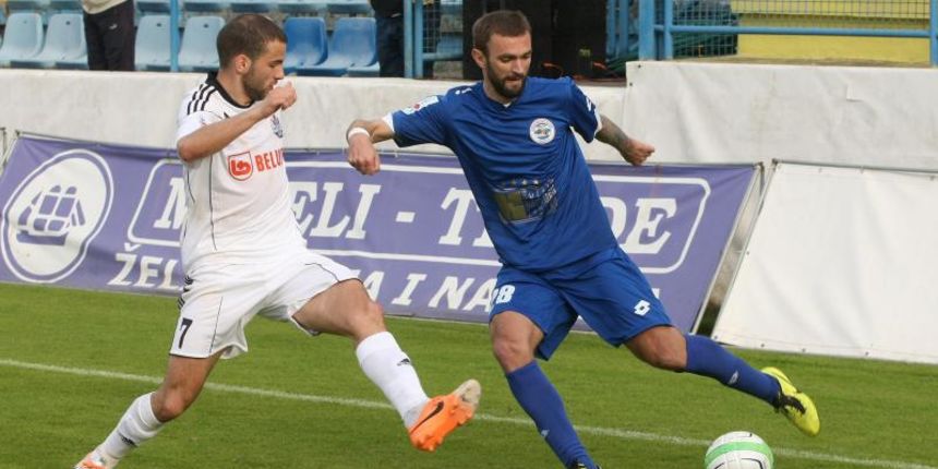 Stadion Stanovi, Zadar – Nogometna utakmica 26. kola MAXtv Prve HNL, NK Zadar – NK Slaven Belupo 2-1. Photo: Dino Stanin/PIXSELL