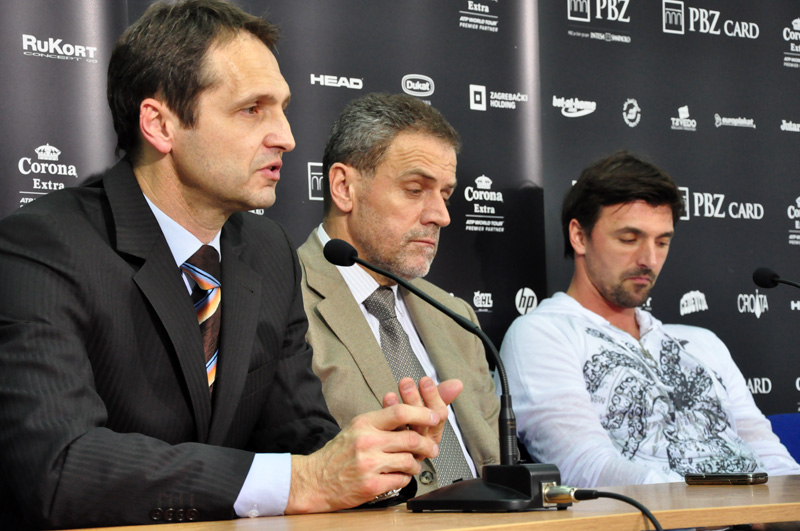 Finale ATP Zagreb: Dodig – Berrer, Foto: Andro Marcev Finale ATP Zagreb: Dodig – Berrer, Foto: Andro Marcev