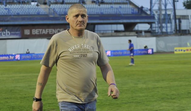 Zagreb, 110511. Stadion Maksimir, nogomet, finale kupa, susret GNK Dinamo i NK Varazdin. Na slici: Tihomir Purda izveo pocetni udarac. Foto: Damir Krajac / CROPIX