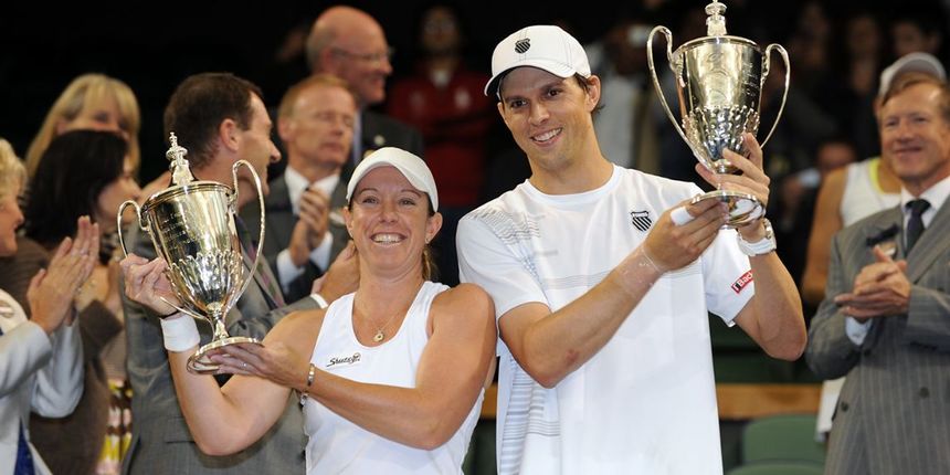 Lisa Raymond and Mike Bryan, foto: wimbledon.com