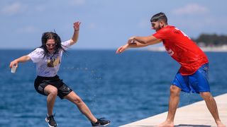 Zadarski maturanti obilježili kraj škole na rivi