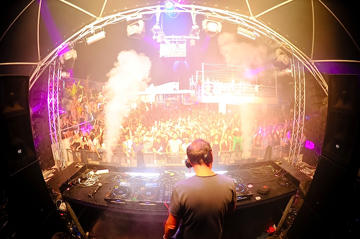 Aquarius Klub 12.08.: Beat The Heat festival, Benny Benassi, foto: Goran Telak