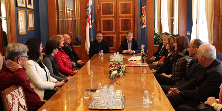 Branko Dukić i zadarski ravnatelji Branko Dukić i zadarski ravnatelji