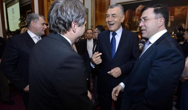 Hrvatska udruga poslodavaca (HUP) predstavila je, u hotelu Westin, godisnje rezultate mjerenja napretka reformi – HUP Skor i istrazivanje Poslovna ocekivanja HUP-a 2016. Ivica Mudrinic, Domagoj Milosevic. Photo: Marko Lukunic/PIXSELL