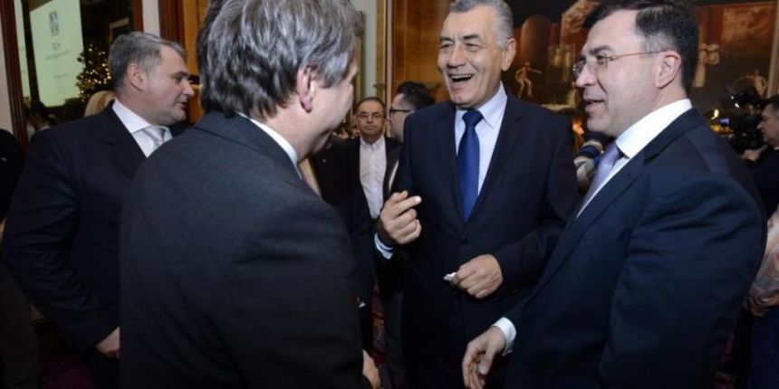 Hrvatska udruga poslodavaca (HUP) predstavila je, u hotelu Westin, godisnje rezultate mjerenja napretka reformi – HUP Skor i istrazivanje Poslovna ocekivanja HUP-a 2016. Ivica Mudrinic, Domagoj Milosevic. Photo: Marko Lukunic/PIXSELL