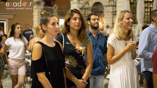 Svečani doček svjetskih prvaka Mihovila i Šime Fantele na Narodnom trgu Svečani doček svjetskih prvaka Mihovila i Šime Fantele na Narodnom trgu