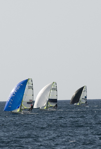 Jedrenje: Medal race s gledan s rive