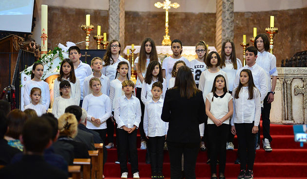 Natjecanje zborova u katedali sv. Stošije