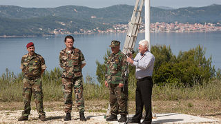 Obilježen dan Bibinjskih branitelja, foto: Leo Banić Obilježen dan Bibinjskih branitelja, foto: Leo Banić