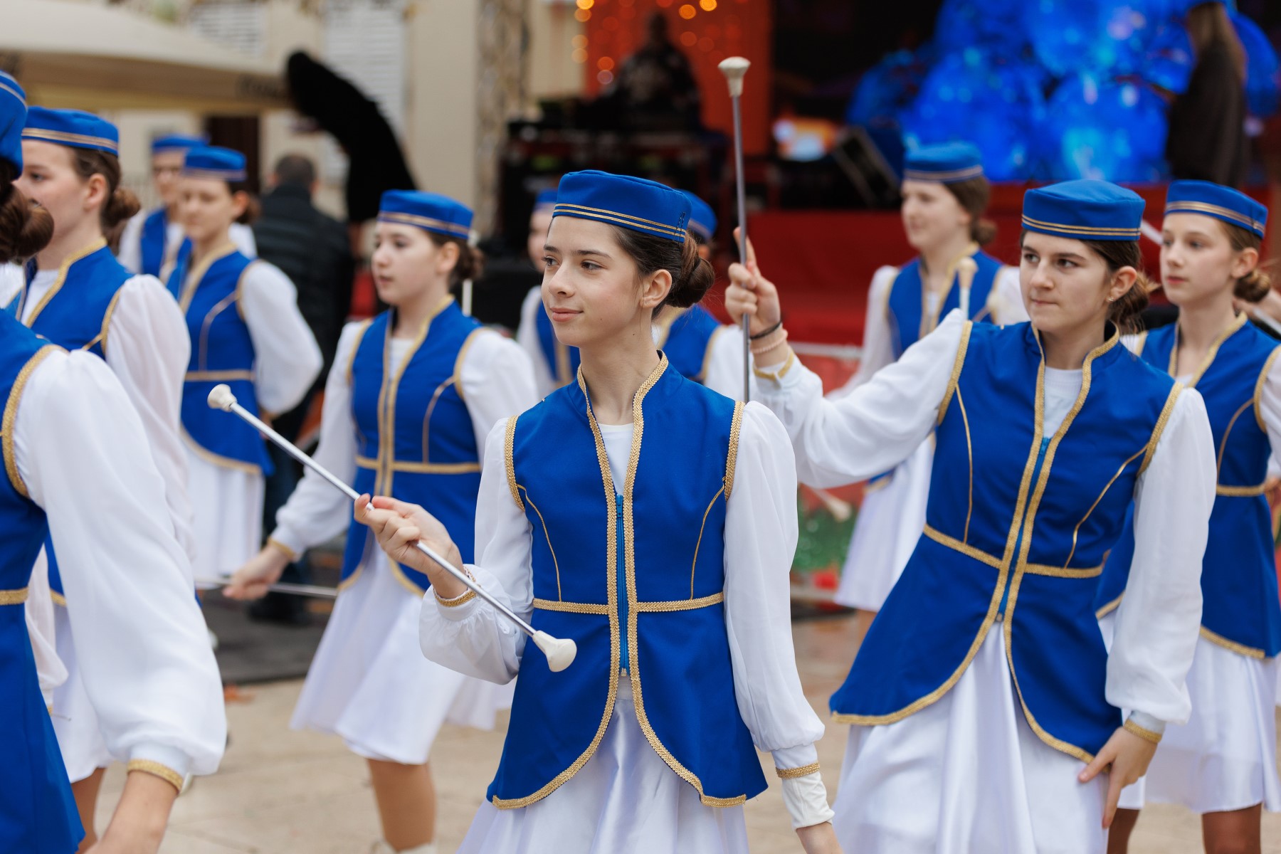 Defile mažoret plesa @ Advent u Zadru Defile mažoret plesa @ Advent u Zadru