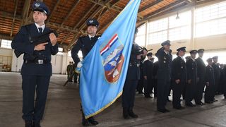 Primopredaja dužnosti zapovjednika 93. zrakoplovne baze HRZ i PZO