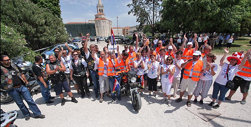 Susret bikera u Zadru (foto: Marin Gospić)