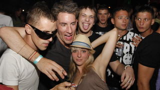 Split, 120811.
Na najvecoj DJ pozornici u Hrvatskoj Discotheque Riva Split nastupaju veceras DJ Aldo Moro, DJ Felix da Housecat, DJ Fedde le Grand, DJ James Zabiela, DJ Pero Full House i  Faithless Sound System.
Na slici: Faithless Sound System zagrijao j