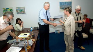 Biograd: Plava zastava 2009: Dodjela priznanja i podizanje zastava