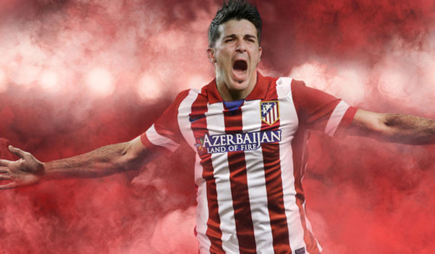 David Villa Atletico Madrid