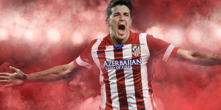 David Villa Atletico Madrid David Villa Atletico Madrid
