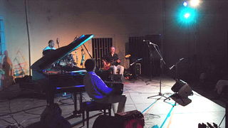 Festival suvremen glazbe: Daniele di Bonaventura trio i Jelana Radan, Foto: Nenad Marcev Festival suvremen glazbe: Daniele di Bonaventura trio i Jelana Radan, Foto: Nenad Marcev