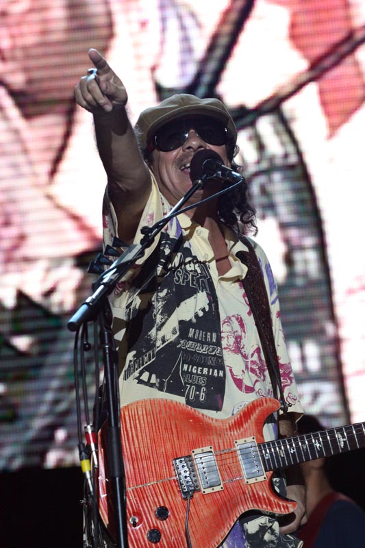 Carlos Santana na RADAR festivalu (foto: Filip Plazonić)