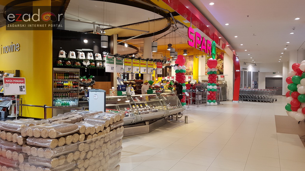 Otvorena obnovljena trgovina SPAR u centru Supernova Zadar
