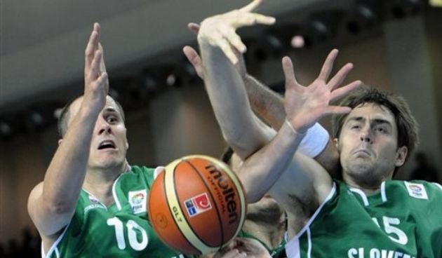 Nachbar i Lorbek, Foto: AP Photo