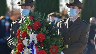 Obilježavanje Dana sjećanja na žrtvu Škabrnje 1991. Obilježavanje Dana sjećanja na žrtvu Škabrnje 1991.