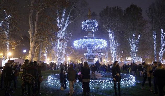 Advent u Zagrebu, Zrinjevac