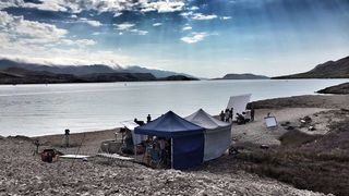 Atmosfera na snimanju reklame na Pagu