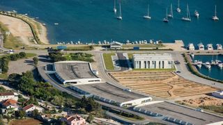 Let iznad Sukošana i Marine Dalmacija, Foto: Dino Stanin/PIXSELL Let iznad Sukošana i Marine Dalmacija, Foto: Dino Stanin/PIXSELL